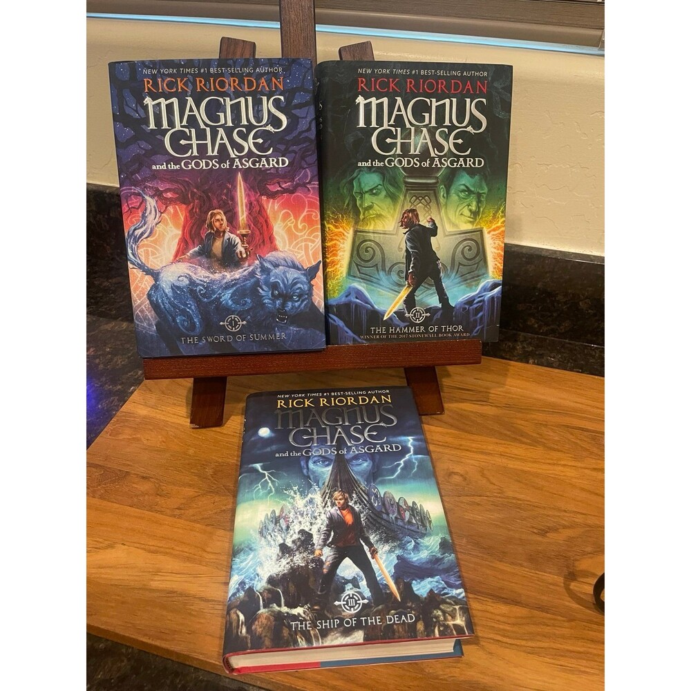 Magnus Chase 3 Book Set “gods of Asgard” - Hardcover
